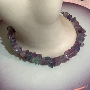 Purple Amethyst Chip Beads Bracelets